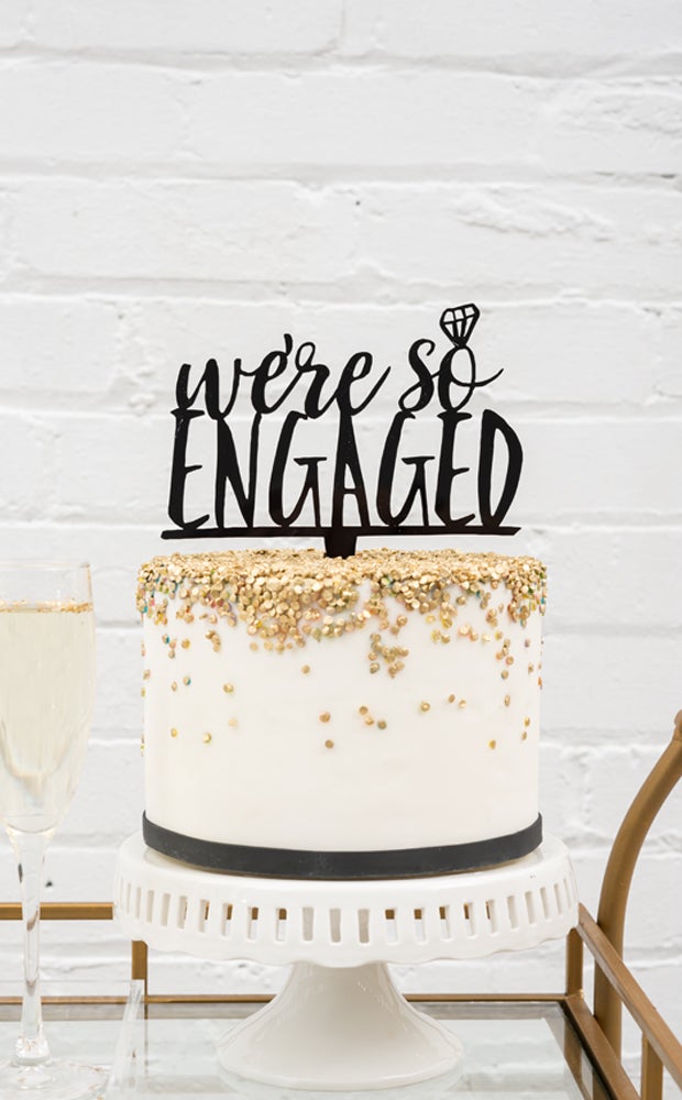 Category Slider - Acrylic Cake Toppers