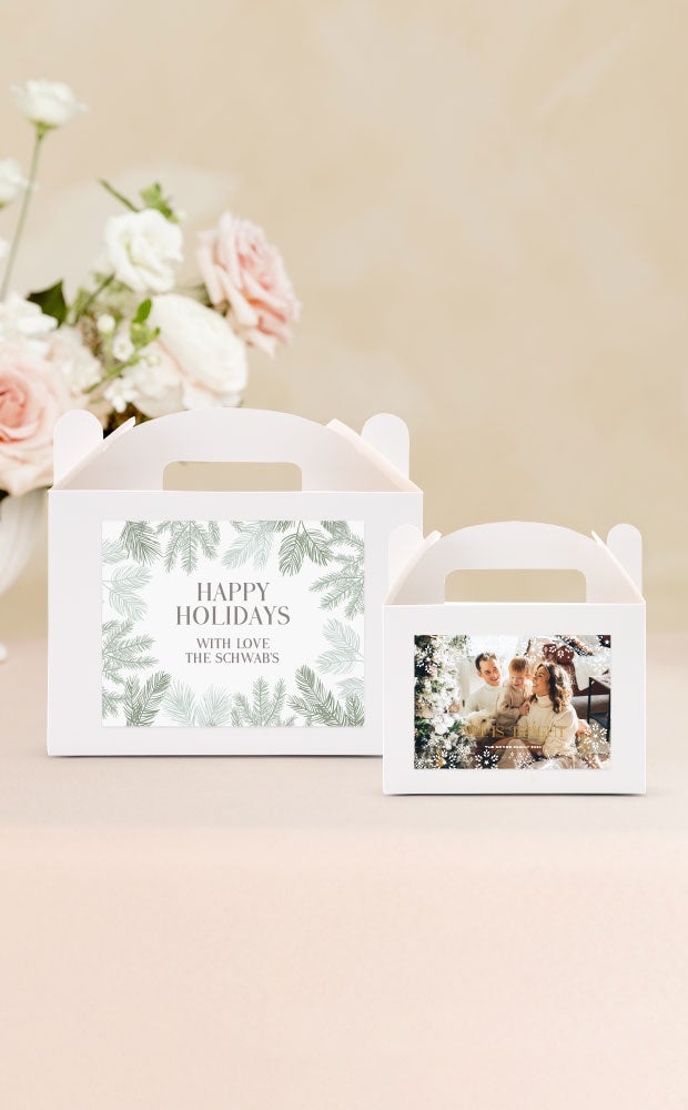 Category Slider - Gable Boxes With Handle - Holiday