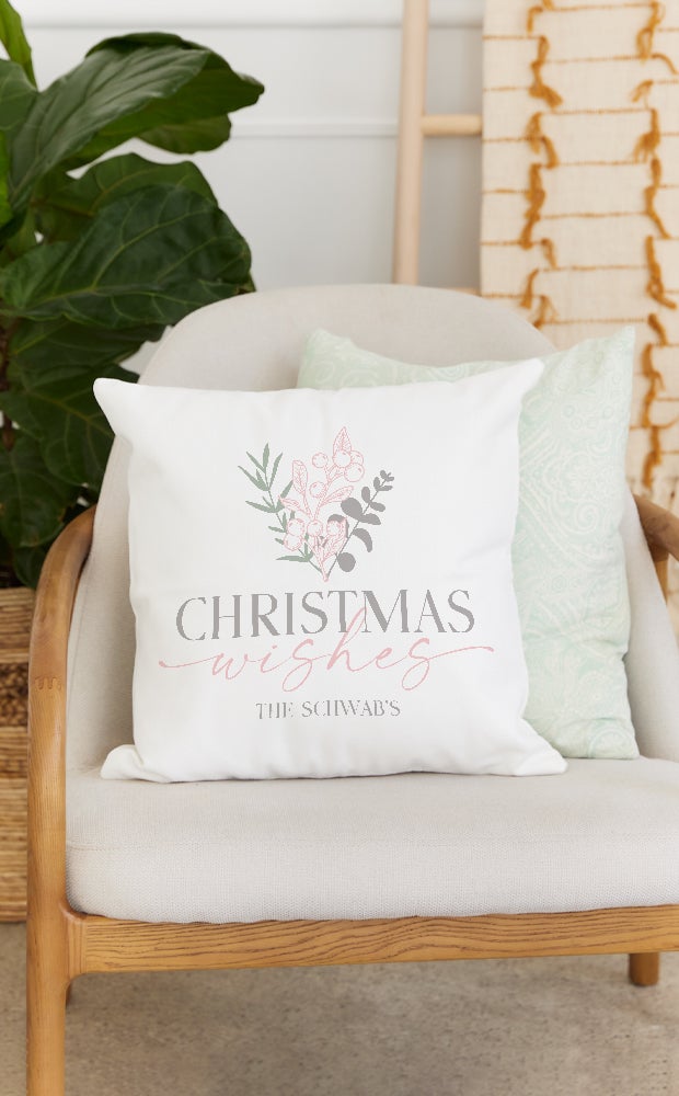 Category Slider - 18 x 18” Throw Pillows - Holiday