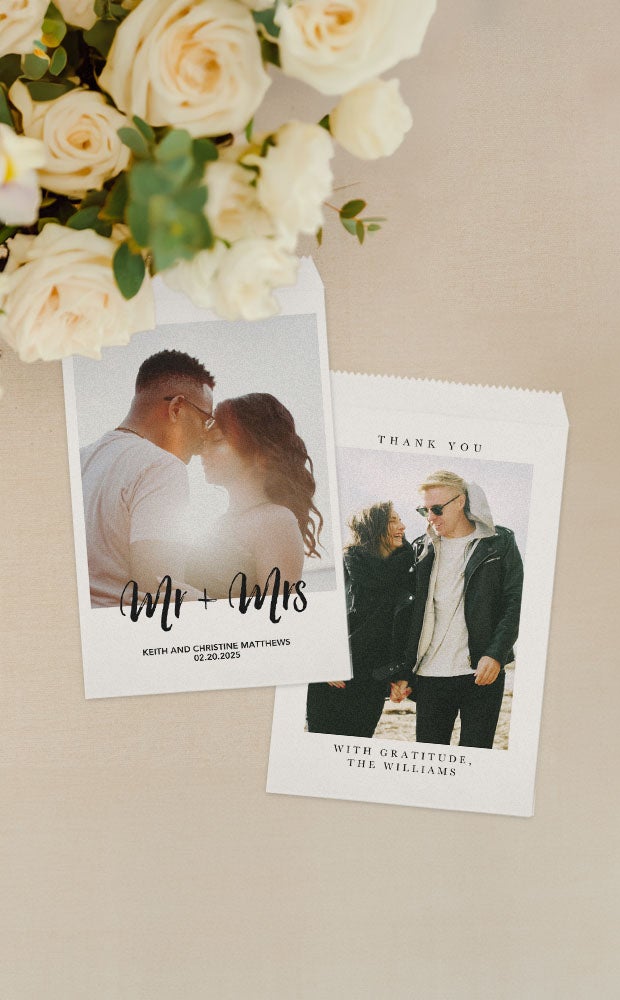 Category Slider - Photo Upload Flat Favor Bags