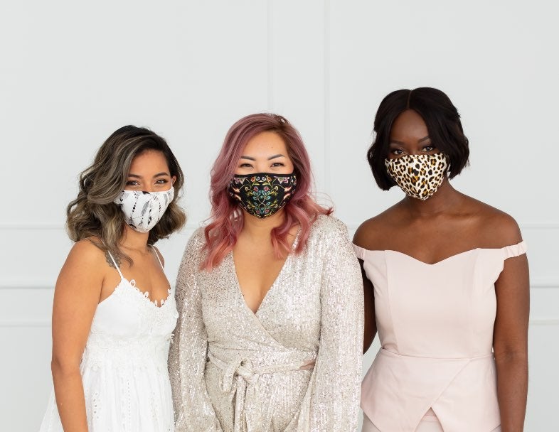 Shop Personalized Wedding Masks