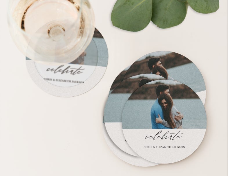 Shop Personalized Paper Coasters