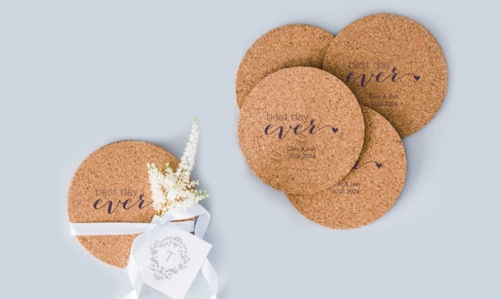 Round Cork Coasters