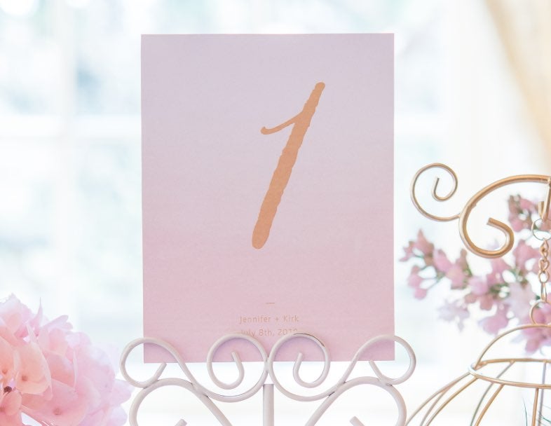 Shop Table Numbers