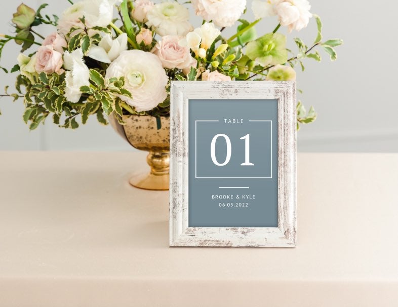 Shop Table Numbers