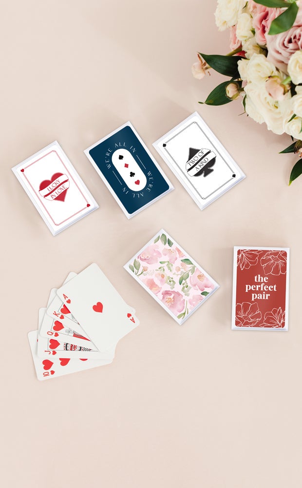Category Slider - Playing Card Wedding Favors - Pick & Pack